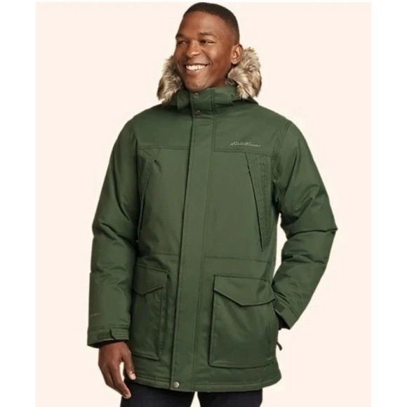 Eddie Bauer Other - Eddie Bauer Mens Superior Down Parka Dark Loden (Green) 3XLT Weatheredge
